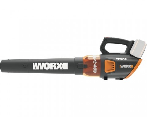 Soffiatore a batteria al litio WORX WG584E.9 40Volt  (alimentato da 2 batterie 20V + 20V) SOLO CORPO MACCHINA